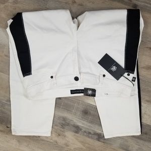 Rock & Republic Jeans Misses Size 16 white black s